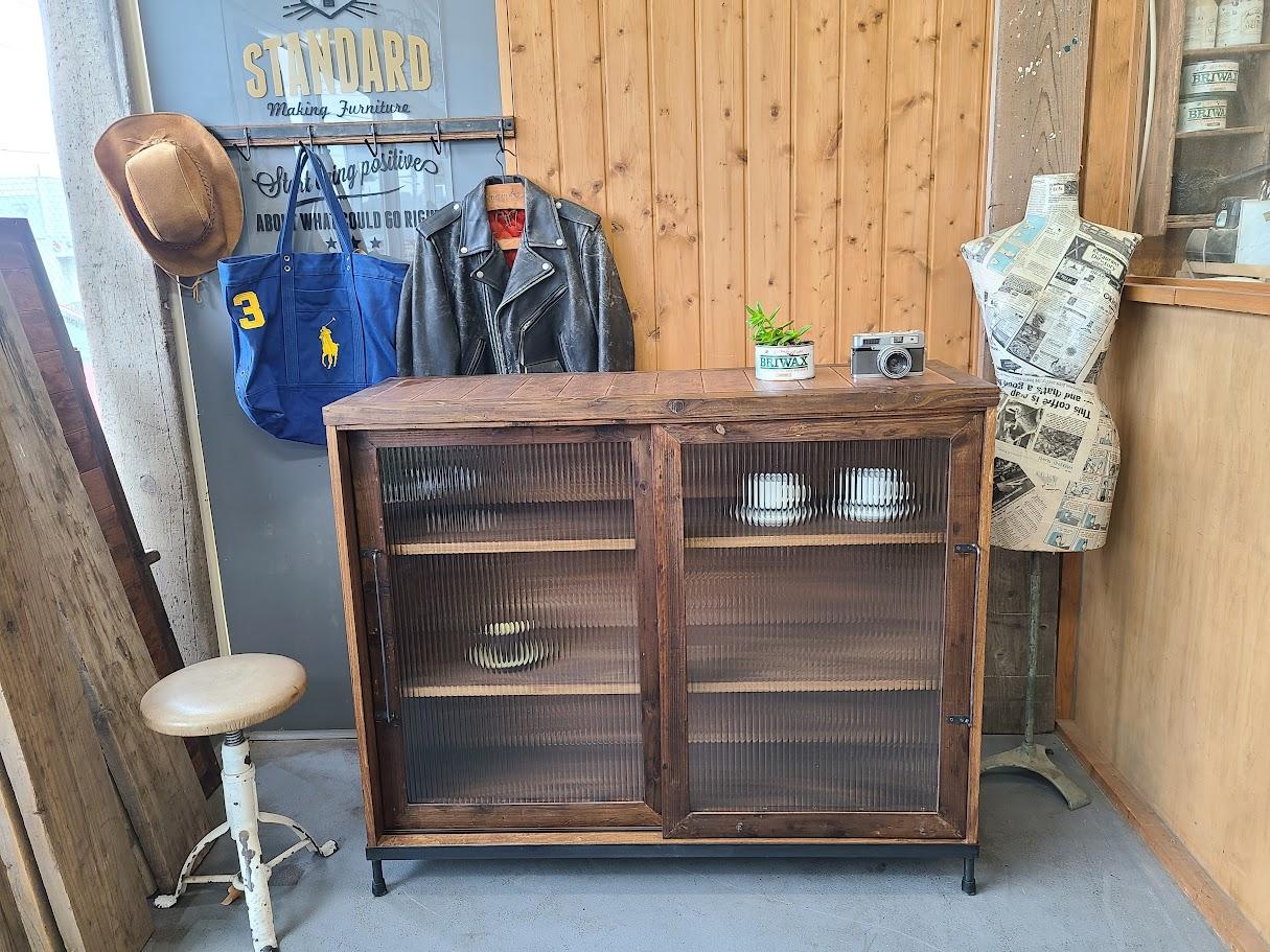 Sliding 2door cabinet