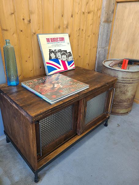 SLIDING 2DOOR LECORD STOCKER-LOW　LPレコード収納 | 2枚目