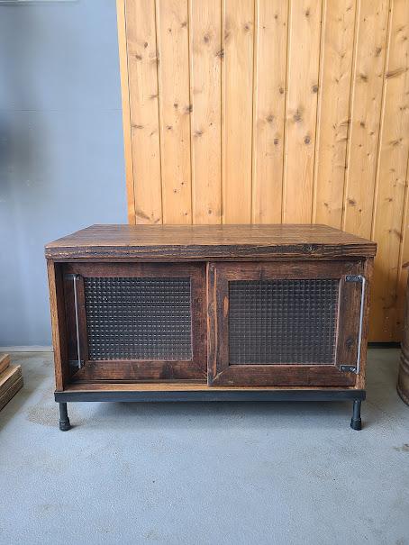 SLIDING 2DOOR LECORD STOCKER-LOW　LPレコード収納 | 5枚目