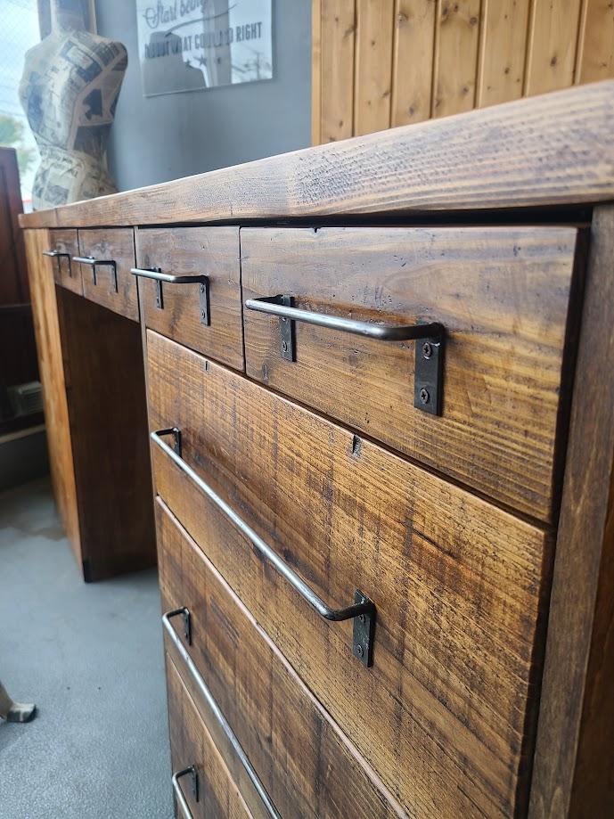 ヴィンテージテイスト両面ハッチカウンター | 3枚目