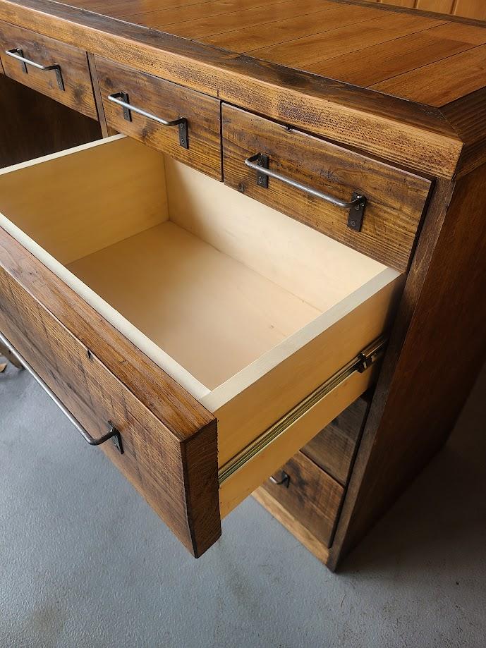 ヴィンテージテイスト両面ハッチカウンター | 5枚目