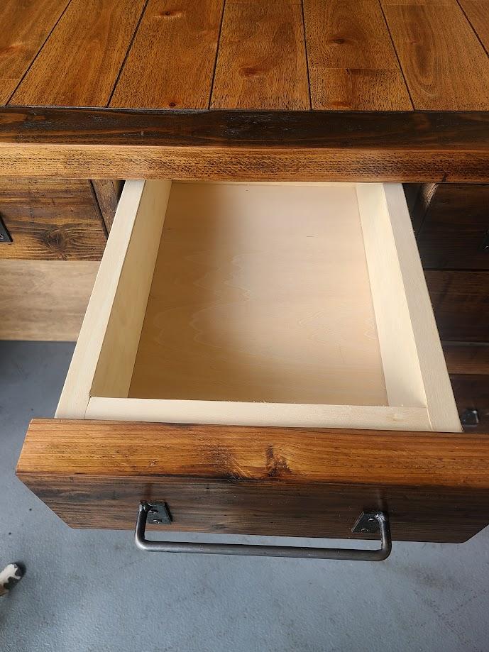 ヴィンテージテイスト両面ハッチカウンター | 6枚目