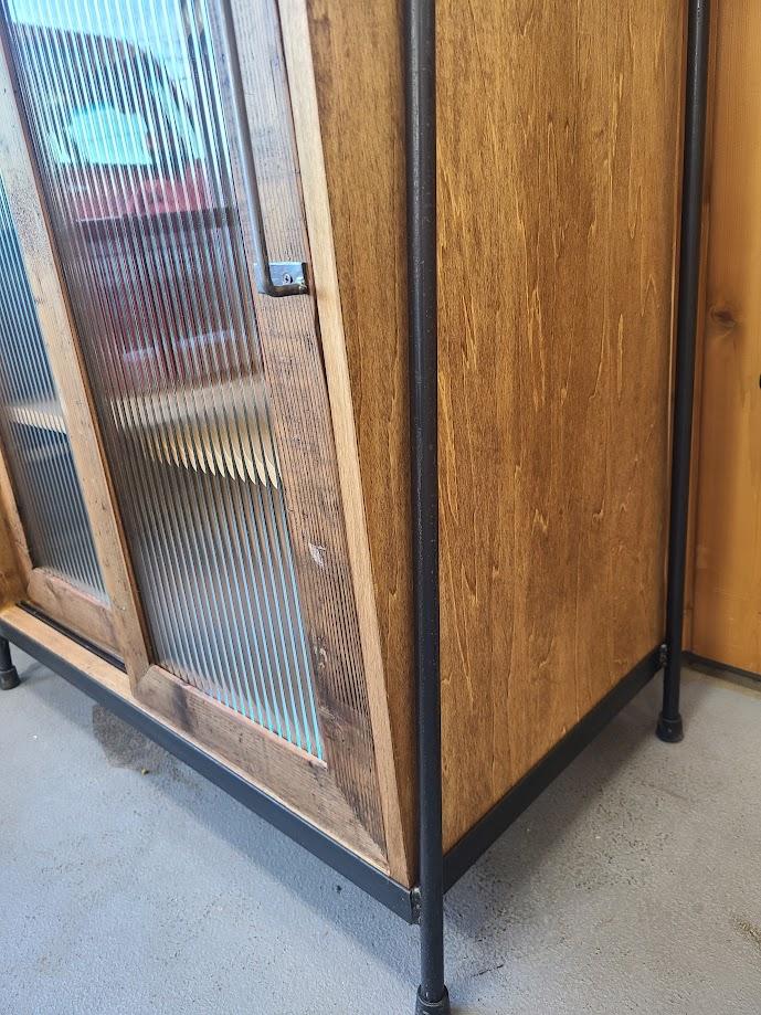 レトロガラスbookshelf/本棚 | 3枚目