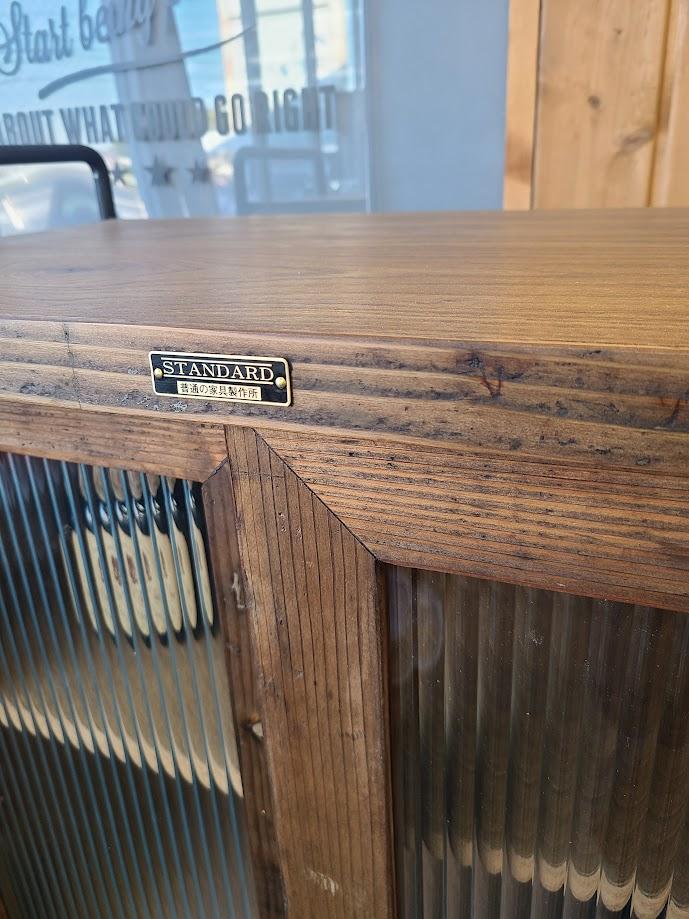 レトロガラスbookshelf/本棚 | 6枚目